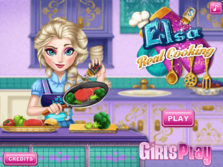 Флеш игра - Накорми Эльзу