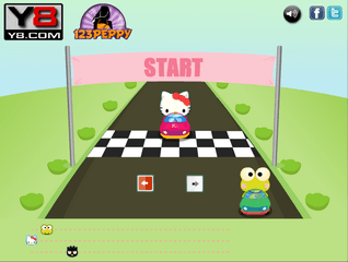 Игра Лихие гонки Кити