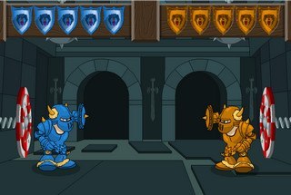 Флеш игра - Рыцарская дуэль