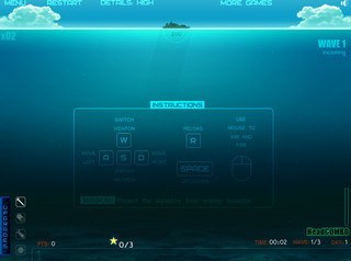 Игра Опасная морская акватория