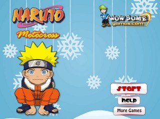 Флеш игра - Наруто покоряет снежные вершины
