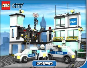 Флеш игра - Лего полицейский участок