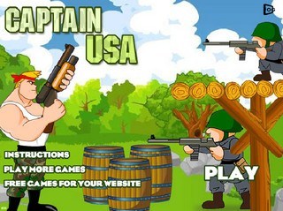 Игра Капитан американских войск