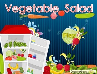 Игра Салат из овощей и фруктов