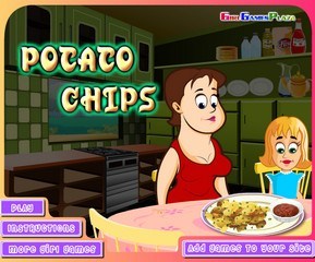 Игра Как готовить чипсы