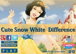 Игра Найди отличия белоснежки