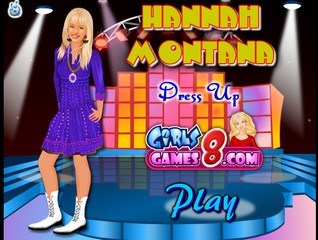 Игра Ханна Монтана на сцене