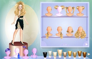 Игра Новая прическа ханны монтаны