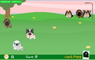 Игра Найди щенка