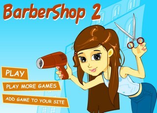 Игра Веселая парикмахерская
