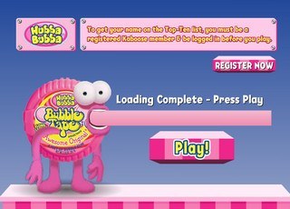 Игра Полет на бубль гуме