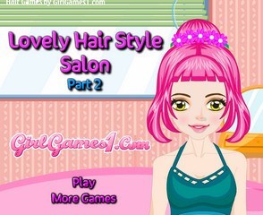 Флеш игра - Лучшая парикмахерская