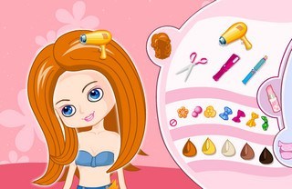Игра Прическа для милашки
