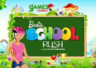Игра Гонщица барби