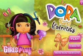 Игра Прическа для Даши следопыта