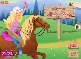 Флеш игра - Барби на лихом коне