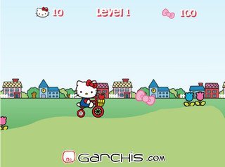 Игра Любимый велосипед кити